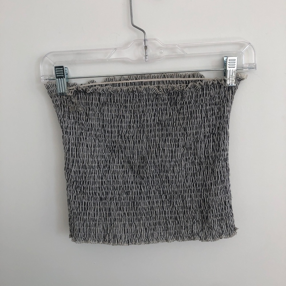 Scrunch Crop tube top from Brandy Melville